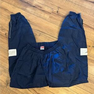 Nike Navy Windbreaker Pants